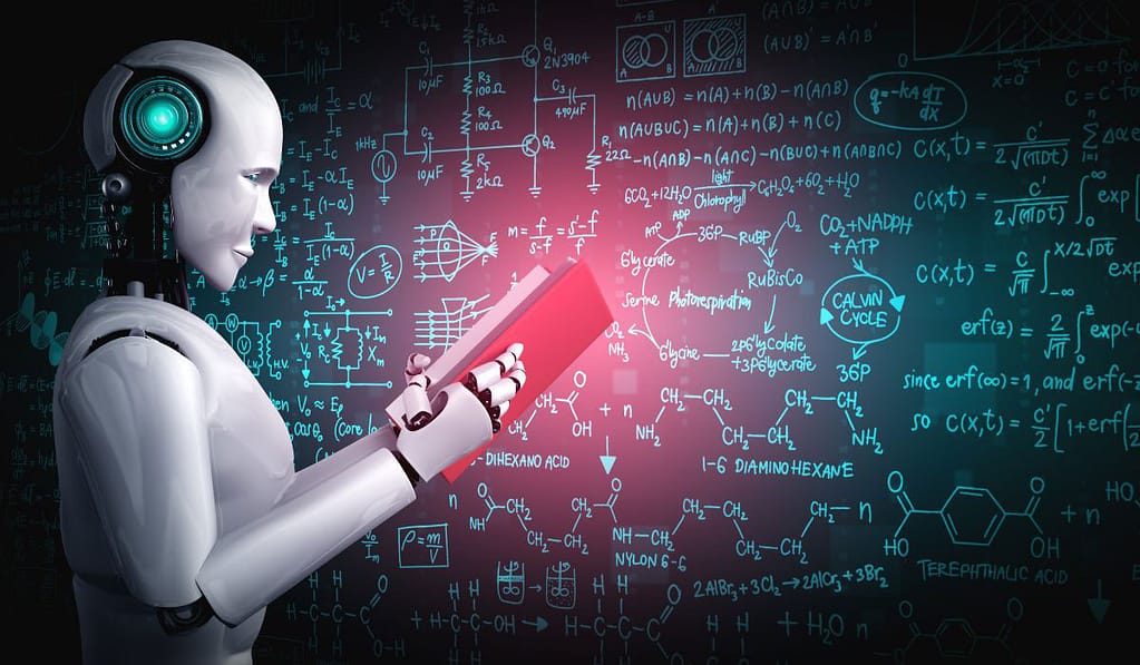 Artificial intelligence: computer systems designed to mimic human thinking